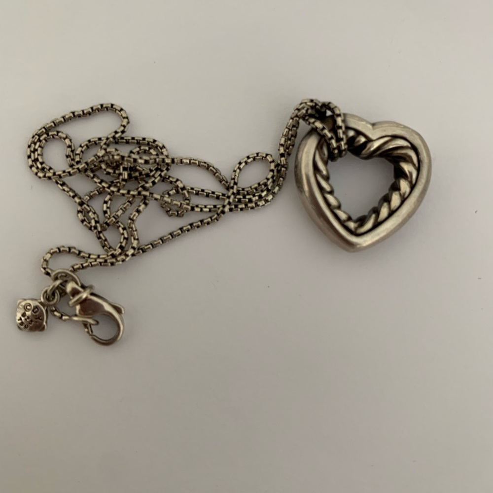 David Yurman petite heart necklace